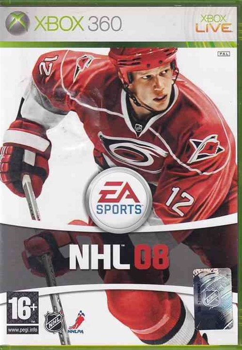 NHL 08 - XBOX Live - XBOX 360 (B Grade) (Genbrug)